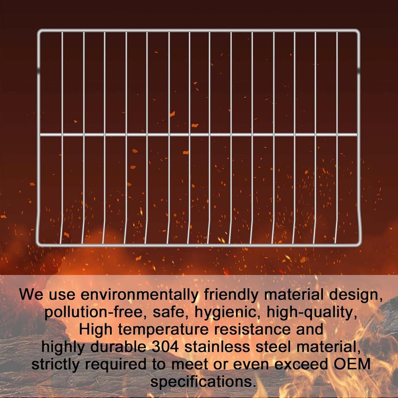 SZHY-LINK UPGRADED DG75-01001C Range Oven Rack for Ranges Samsung Oven Accessories NE63A6511SS NX60A6511SS DG75-01001A, 304 Stainless Steel Oven Rack 1Pcs - Image 5